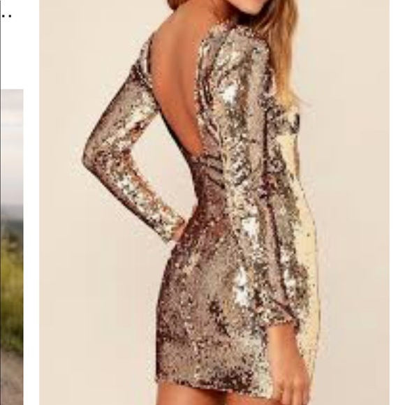Dress the Population | Lola Sequin Bodycon Dress - Picture 2 of 8